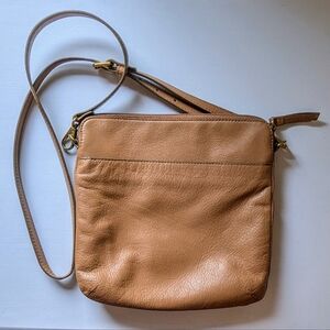 Fossil Leather Crossbody Bag
